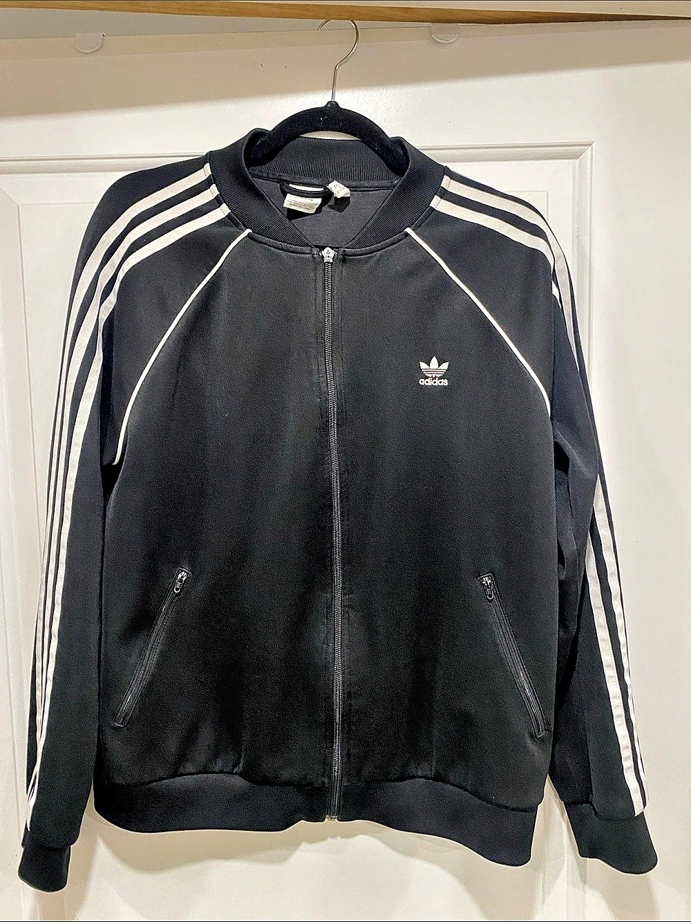 adidas Originals Superstar Track Jacket Black & White Size XL